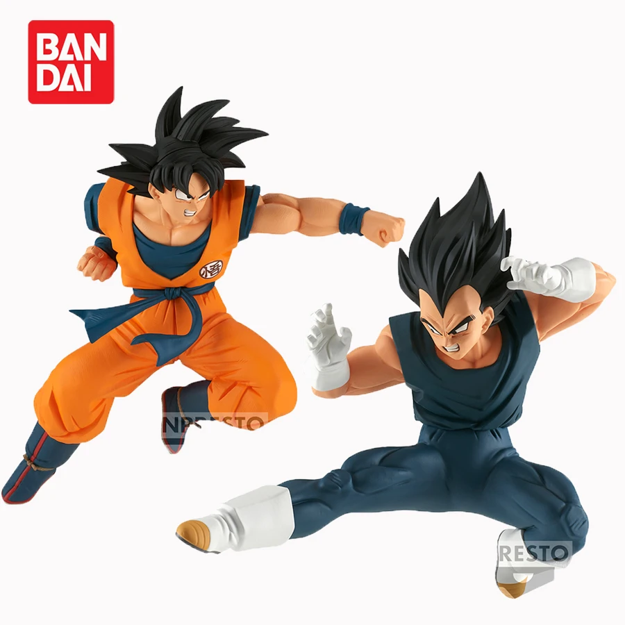 Banpresto Anime Dragon Ball Figurals Super Hero Match Makers Goku Vegeta PVC Action Figures DBZ Figurines Collection Model Toys