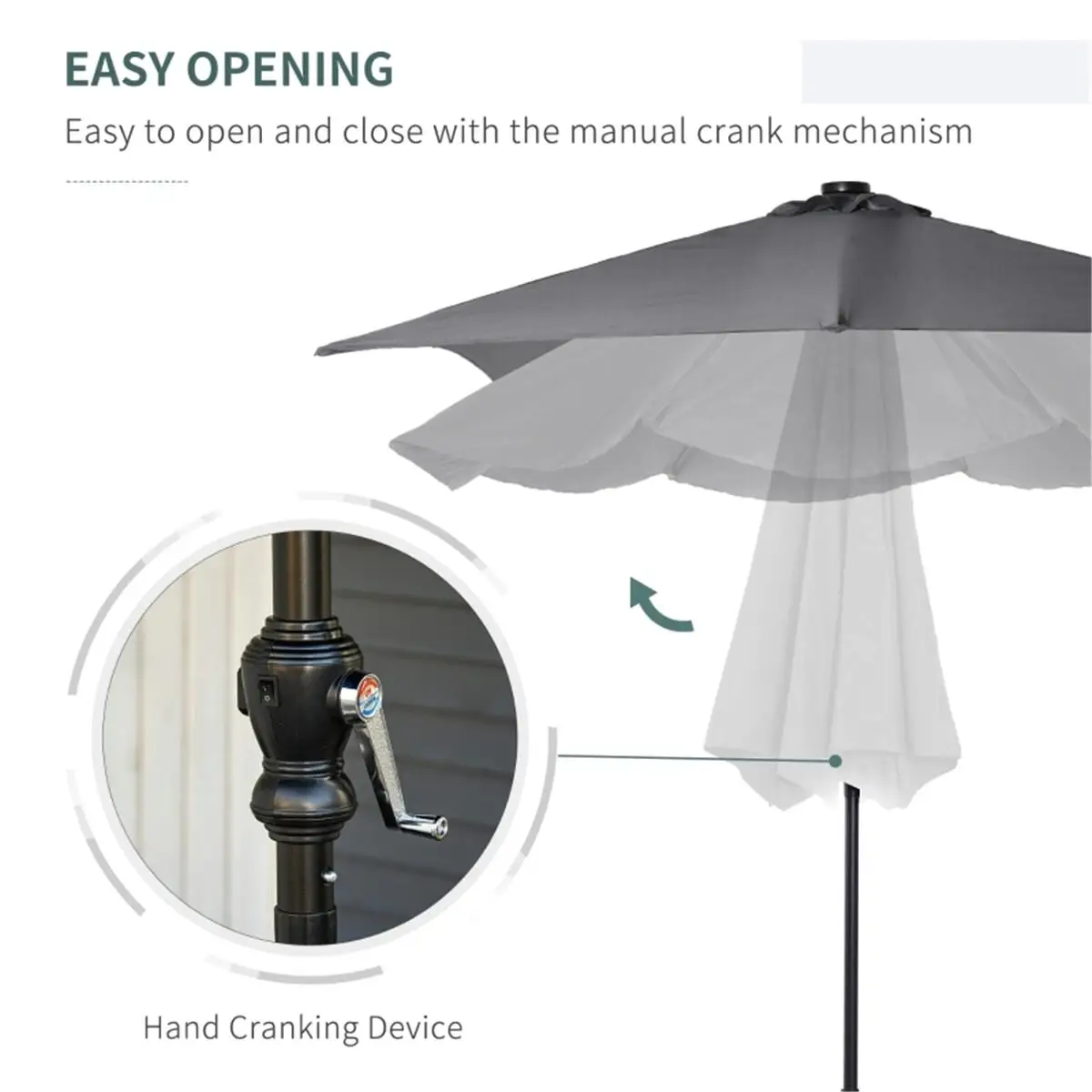 Premium Outdoor Beach Umbrella | UV Sunshade | Fast Shipping