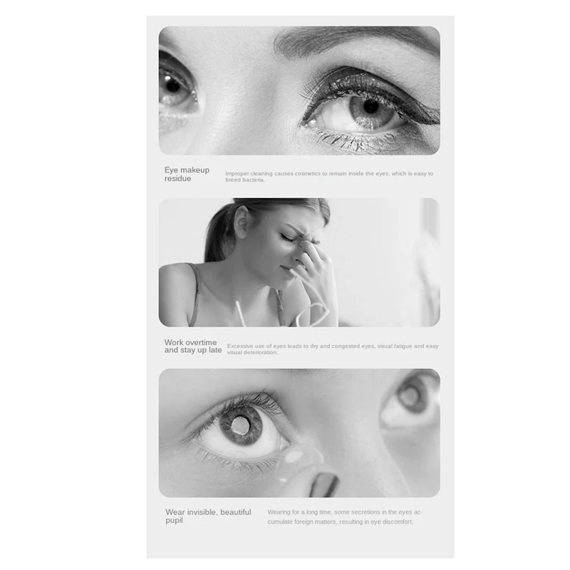1 PCS Soft Silicone Eye Wash Cups Eyes Cleaner Flushing Rinse Cups Resuable Bath Eyewash Cups
