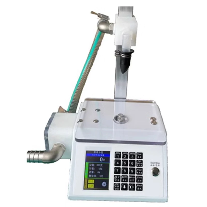 آلة تعبئة العسل التجارية معجون وزنها نوع السائل اللزج التلقائي حشو وسائط التعبئة المزدوجة رافعة رفع قابلة للتعديل