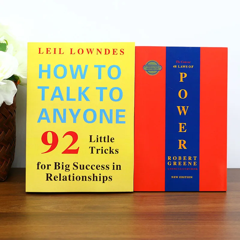 

《How to Talk to Anyone》+《The 48 Laws of Power》Daily reading helps power strategy lovers master 92 social tricks and power laws
