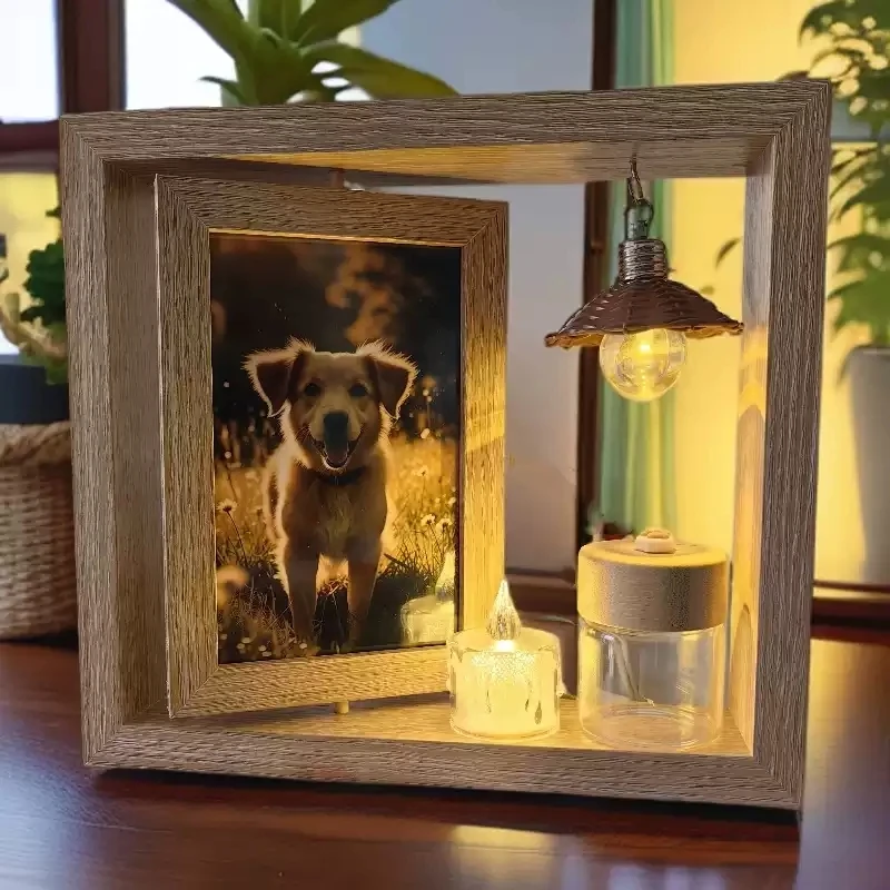 Pet Photo Frames Custom Dogs Cats Pet Keepsakes Whiskers Fur Keepsakes