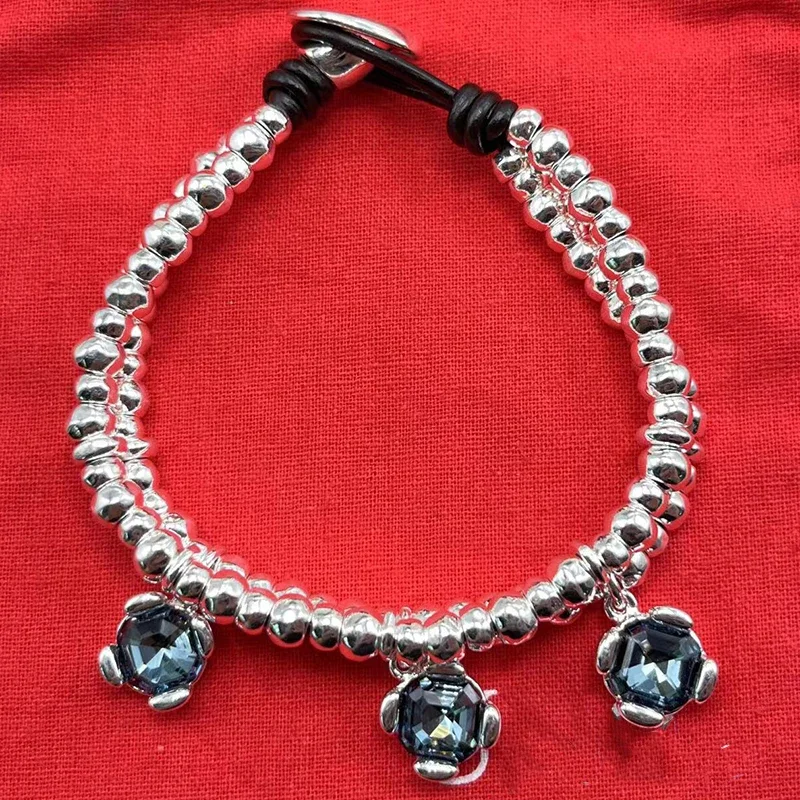 Jewelry Handmade Set2026 Spanish Colorful Gemstones and Metal Chains Mixed Style Bracelet Series Luxurious Luxurious, avant-gard view 3