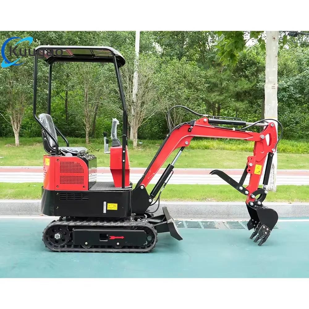 1 Ton Mini Excavator Customize Factory Factory Price Mini Digger  Free shipping Epa Engine wholesale Excavator Crawler Excavator