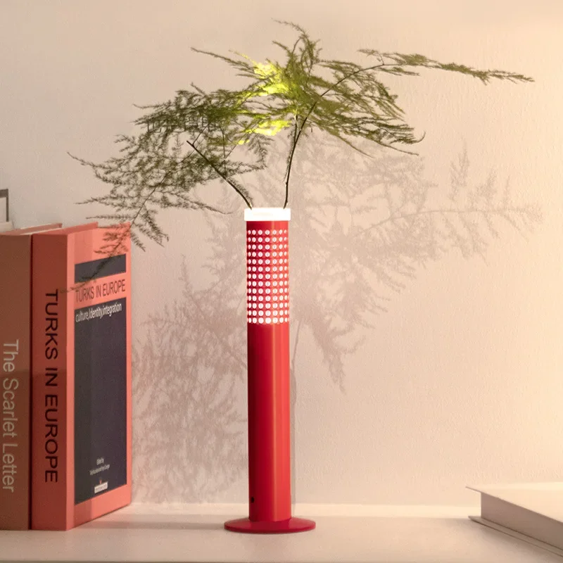 

Ambient light creative vase gift living room flower arrangement fine dining room table decoration table lamp minimalist