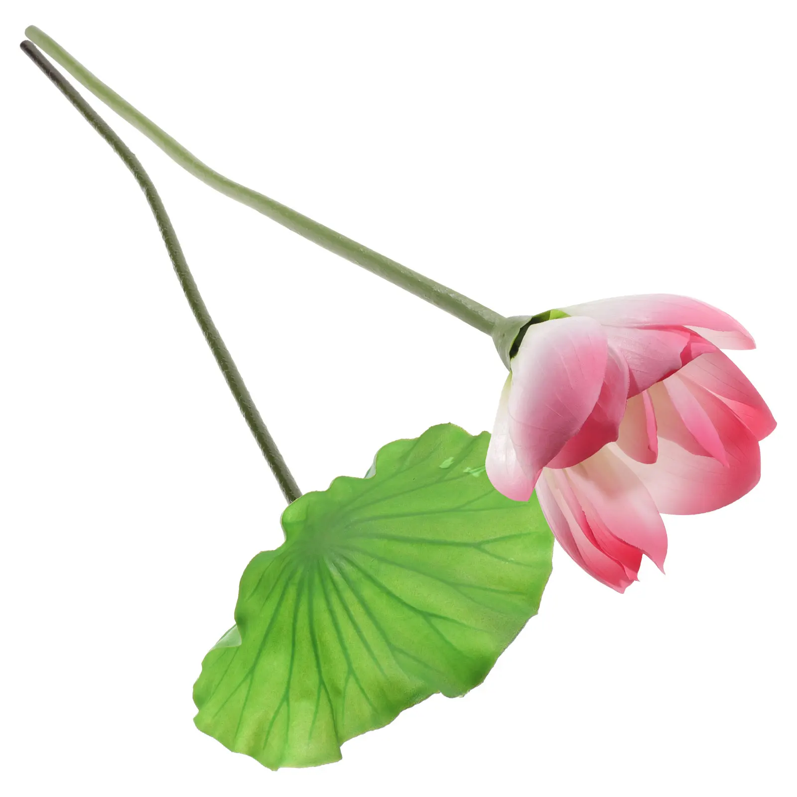 

1 set 1 Set Simulated Lotus Flower Stems Artificial Pond Decor Fake Lotus For Pool Aquarium Garden Home Decoration Outdoor Water