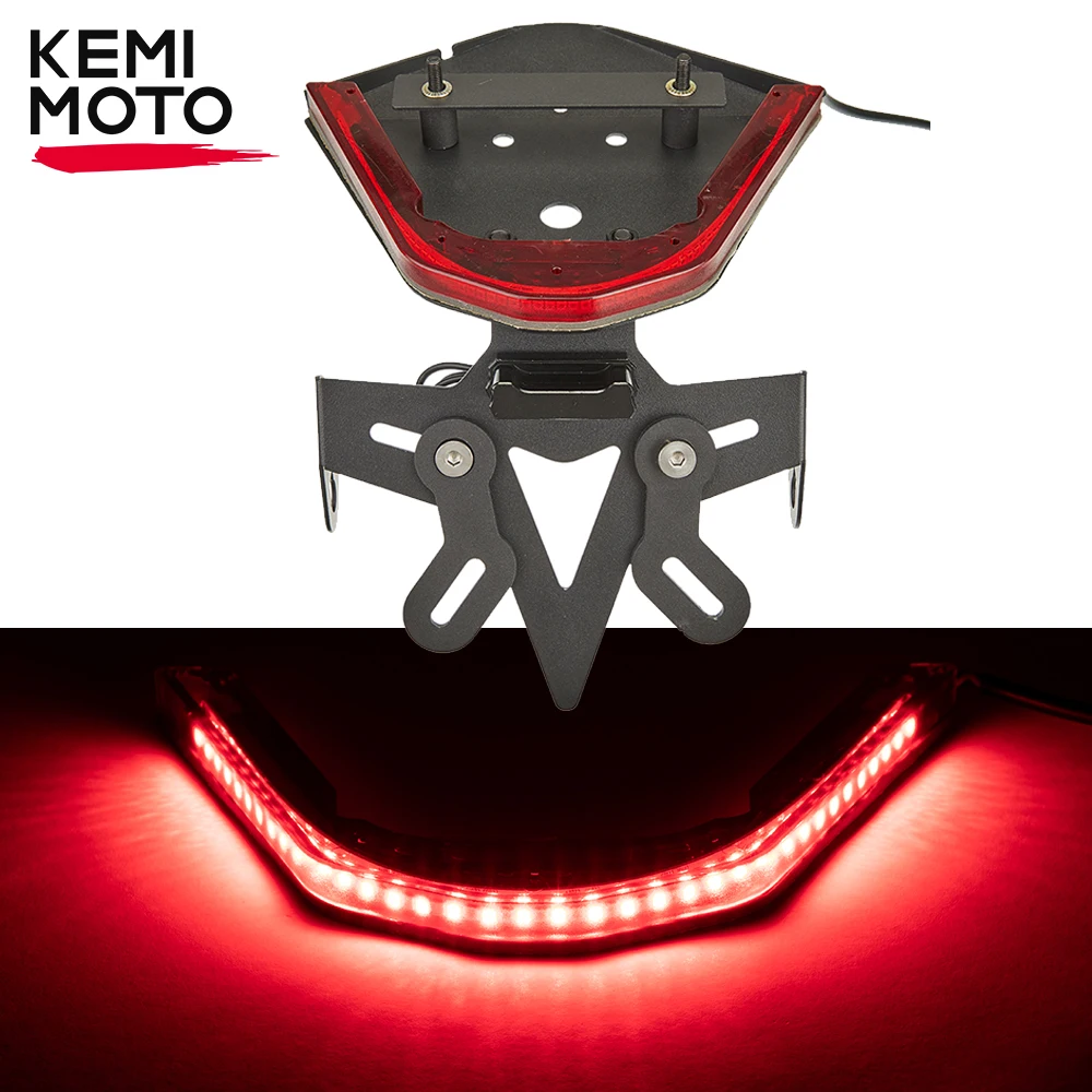 

For BMW S1000RR 2019-2022 Registration Plate Holder Led Integrated Taillight Turn Signals Light S 1000 RR Motorcycle Equipments