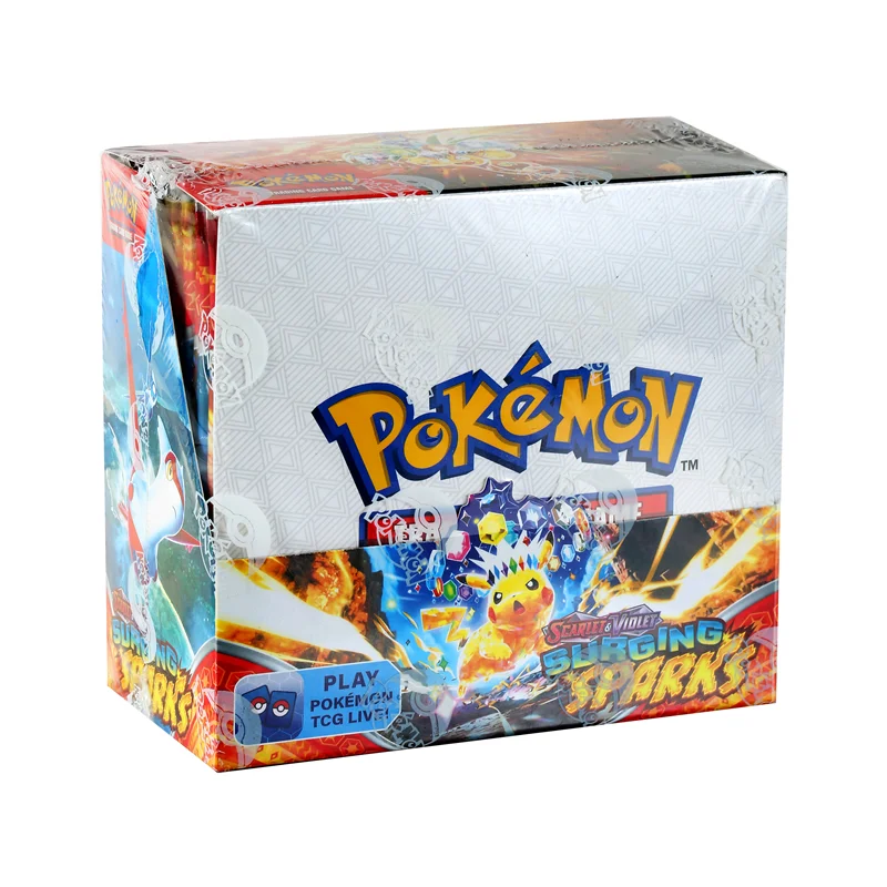 360 kaarten Pokémon Trading Card Game Evolutions MEGA EVOLUTION SUN MOON Surging Sparks 30th Anniversary Engelse transactiekaart - afbeelding 1
