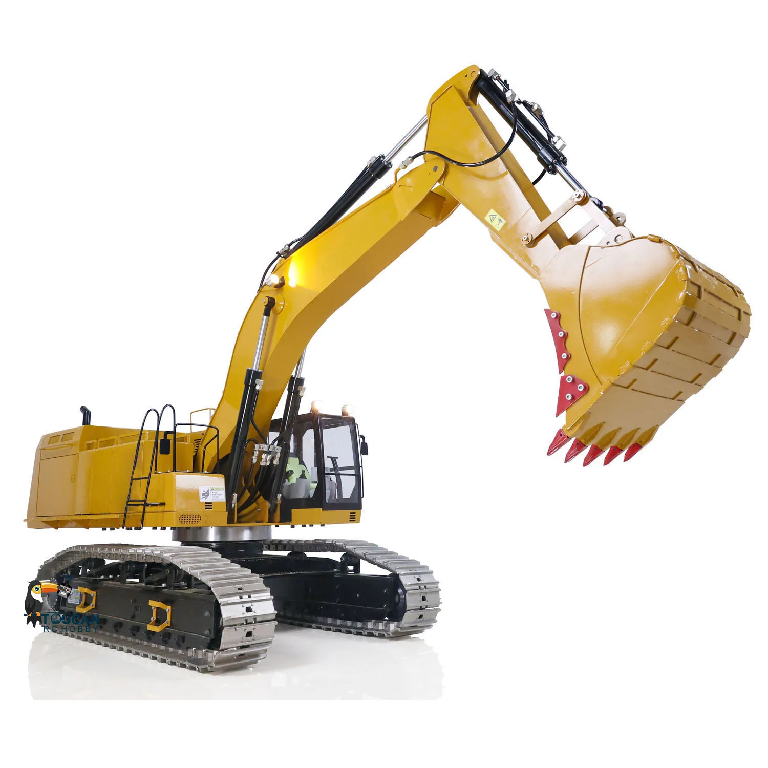 1/8 390F RC Hydraulic Excavator Metal Heavy Duty Construction Vehicles TOUCAN HOBBY Brushless Motor Models