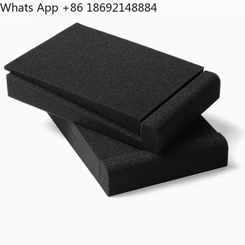 For  Monitoring Bookshelf Speakers Sponge Pads Shock Absorbers Non-Slip Cotton Dampers Subwoofers Audio