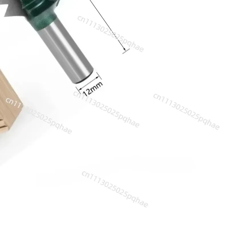 12-handle Multi-tooth Tenon Milling Cutter Wavy Splicing Slotting Line Knife for Woodworking