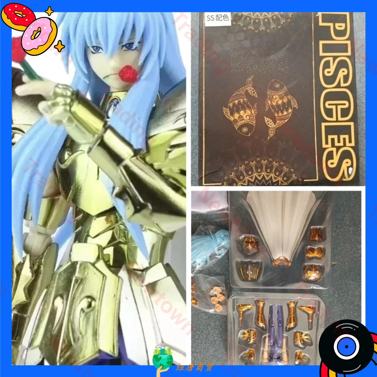 

24-часовая доставка ShineTime/ST Модель Saint Seiya Myth Cloth EX Pisces Albafica Gold Lost Canvas/LC Zodiac Knight Фигурка