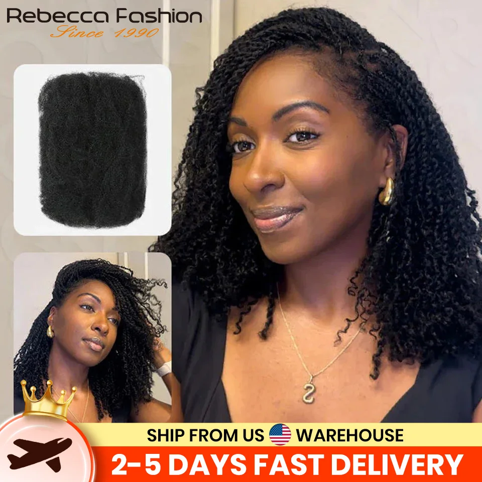 

Доставка из США Remy Bulk Hair No Attachment Afro Kinky Curly Wave Human Hair Bulk For 1Pc Плетение натуральных цветов Косички Волосы