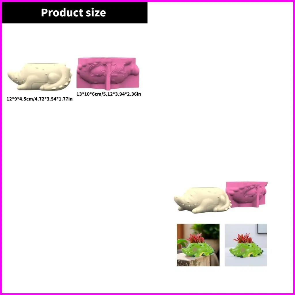 

Multipurpose Silicone Mold Flowerpot Molds for Creating Pots and Pen Holders with Concrete or Resin