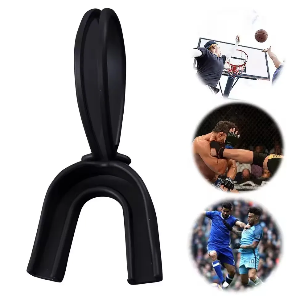 Silicone Sports Mouthguard Boxing Basketball Hockey Karate Baseball Rugby Match Teens Adults Teeth Mouth Guard Protector
