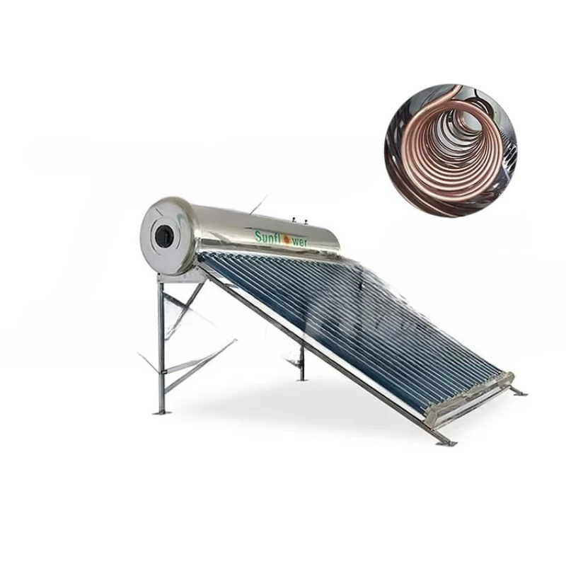 

47205818 200L Solar Water Heater with Copper Coil for Pressure Fresh Hot Shower Tubs at High Quality E****my Price