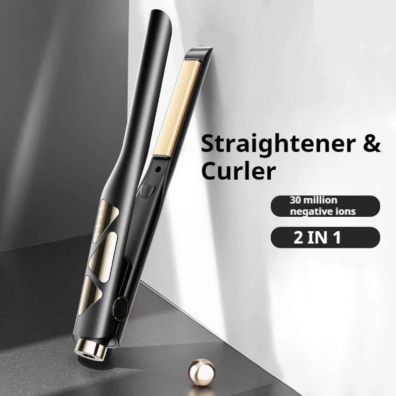 

Professional Flat Iron Negative Ion Ceramic Hair Straightener Electric Fast Heat-Up Salon Styling Straightener Iron