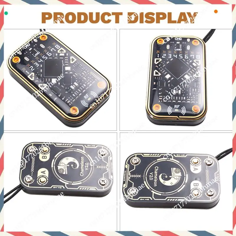 

-A21Z Chameleon Ultra V2.0 RFID Smart Chip Reader Smart Card Emulator+CUID/UID Keychain 125K 13.56M Card Decode NFC Duplicator