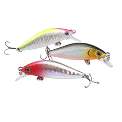 DUODUOYU 1PCS Mini Sinking Minnow Fishing Lures 3g/45mm Jerkbaits Peche Artificial Bait Wobbler Lure for Trout Bass Carp Tackle