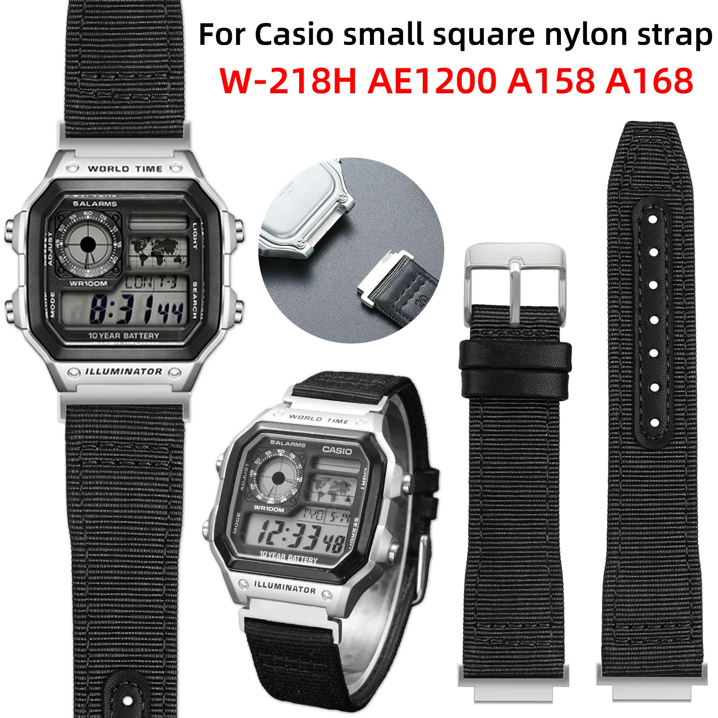 pulseira-de-nylon-para-relogio-casio-ae1200wh-1300-1000-1500-ae-1200-a158w-a159-pulseira-de-lona-modificada-a-prova-d'agua-para-esportes-ao-ar-livre-18mm