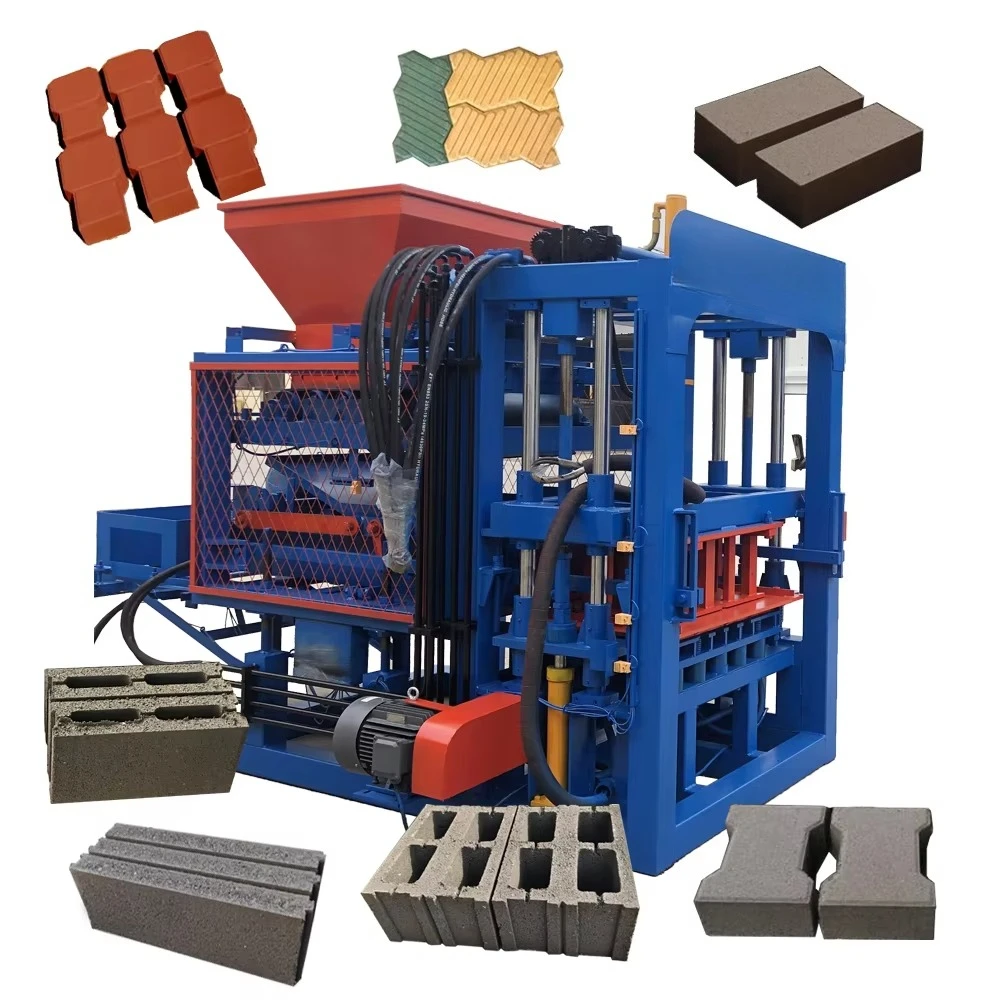 

Fully Automatic Cement Brick Production Line with Double Layer Moulding for High Output of Standard and Hollow Blocks