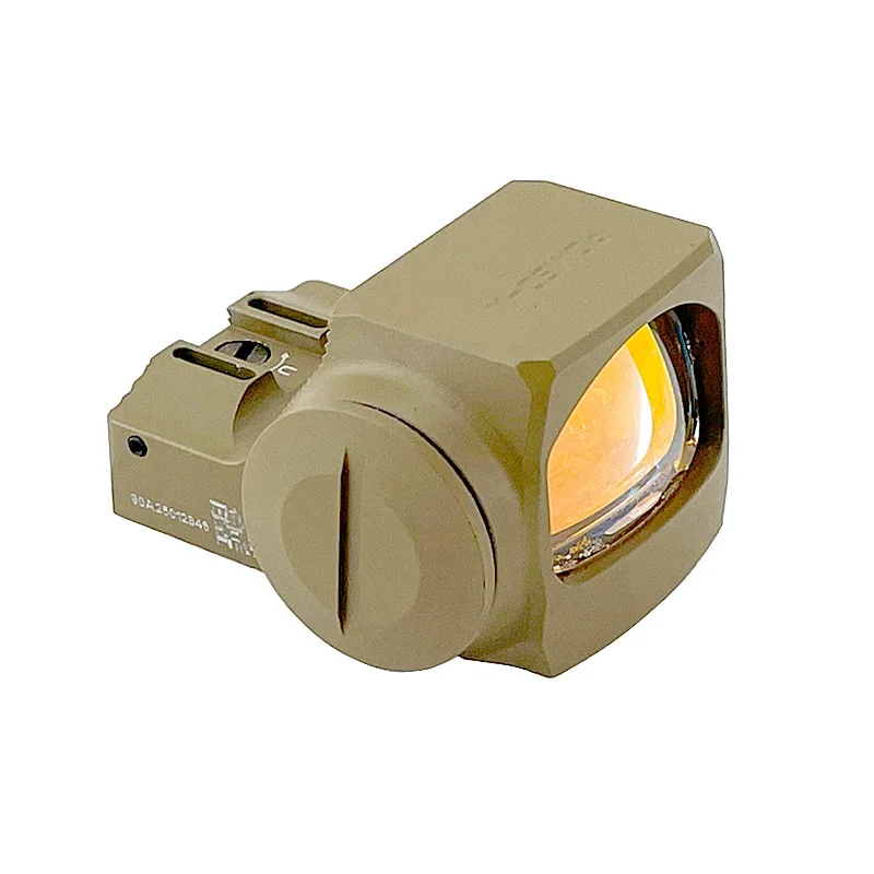 R-X Red Dot Sight Compact Rugged Durable Aluminum Lightweight Scope with Dual Motion Sensor Picatinny and Glock Mount Included