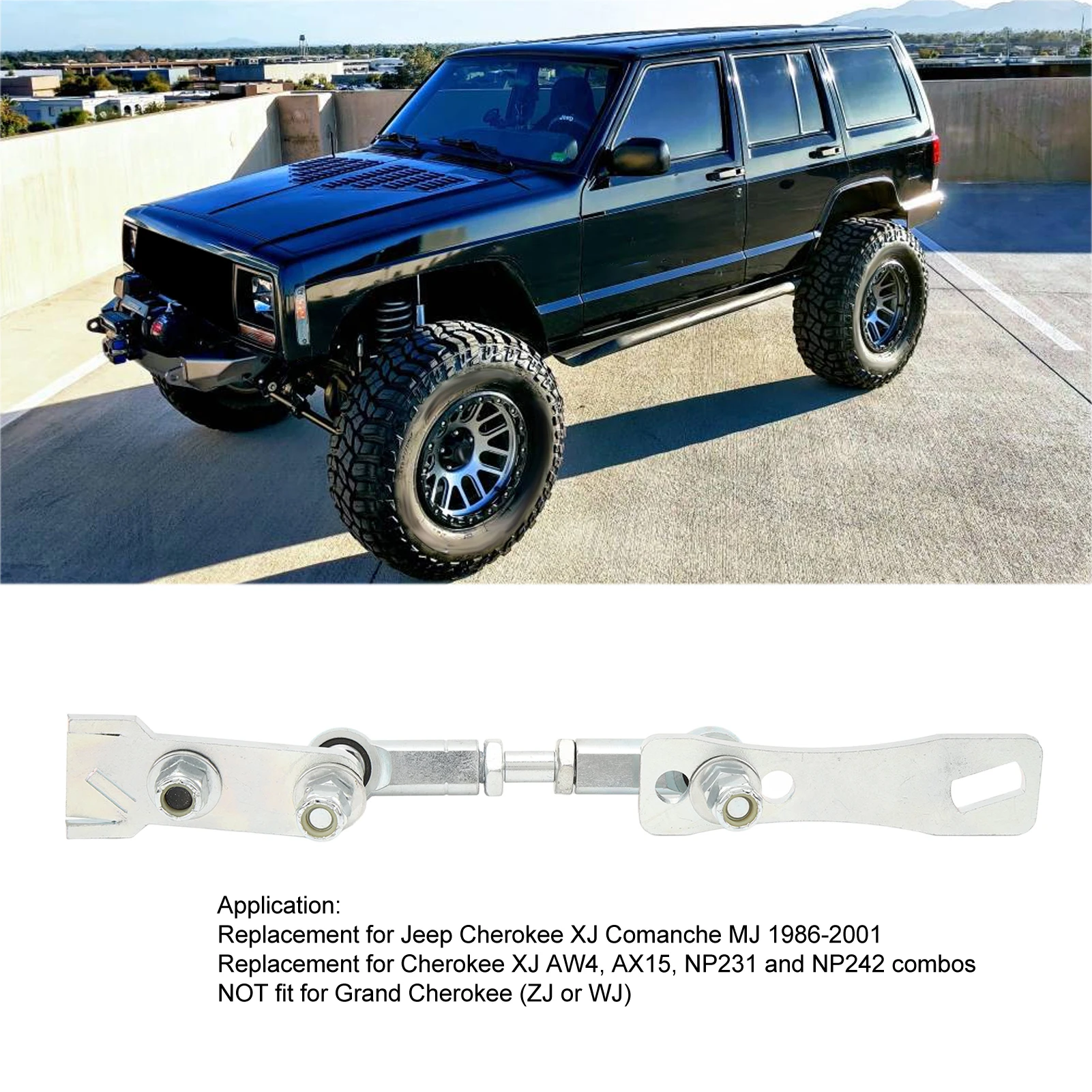 Transfer Case Linkage Components  Crafted Rust Proof High Temperature Resistant Transfer Case Linkage Kit for Vehicle