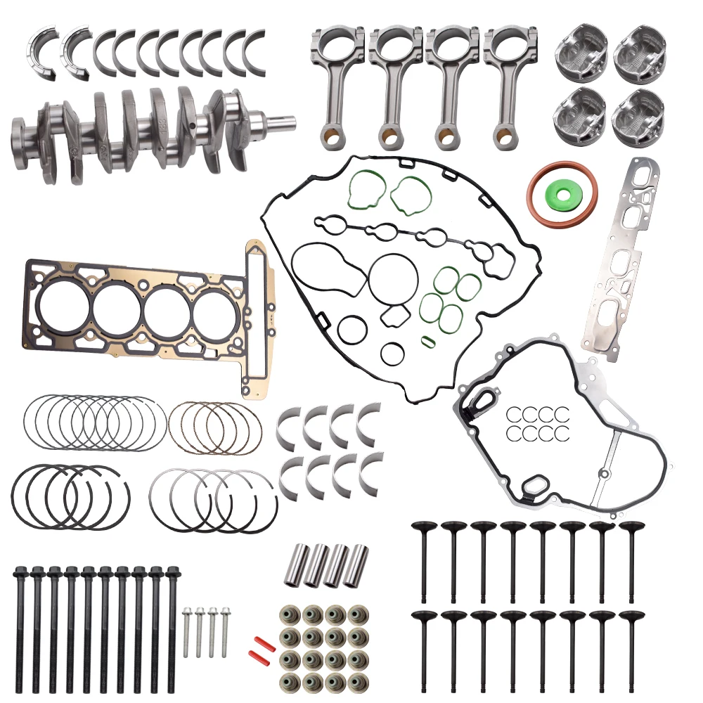 

2.4L Engine Rebuild Overhaul Kit For Buick Chevrolet Equinox GMC Terrian DOHC L4 12578182 12578164 12623302
