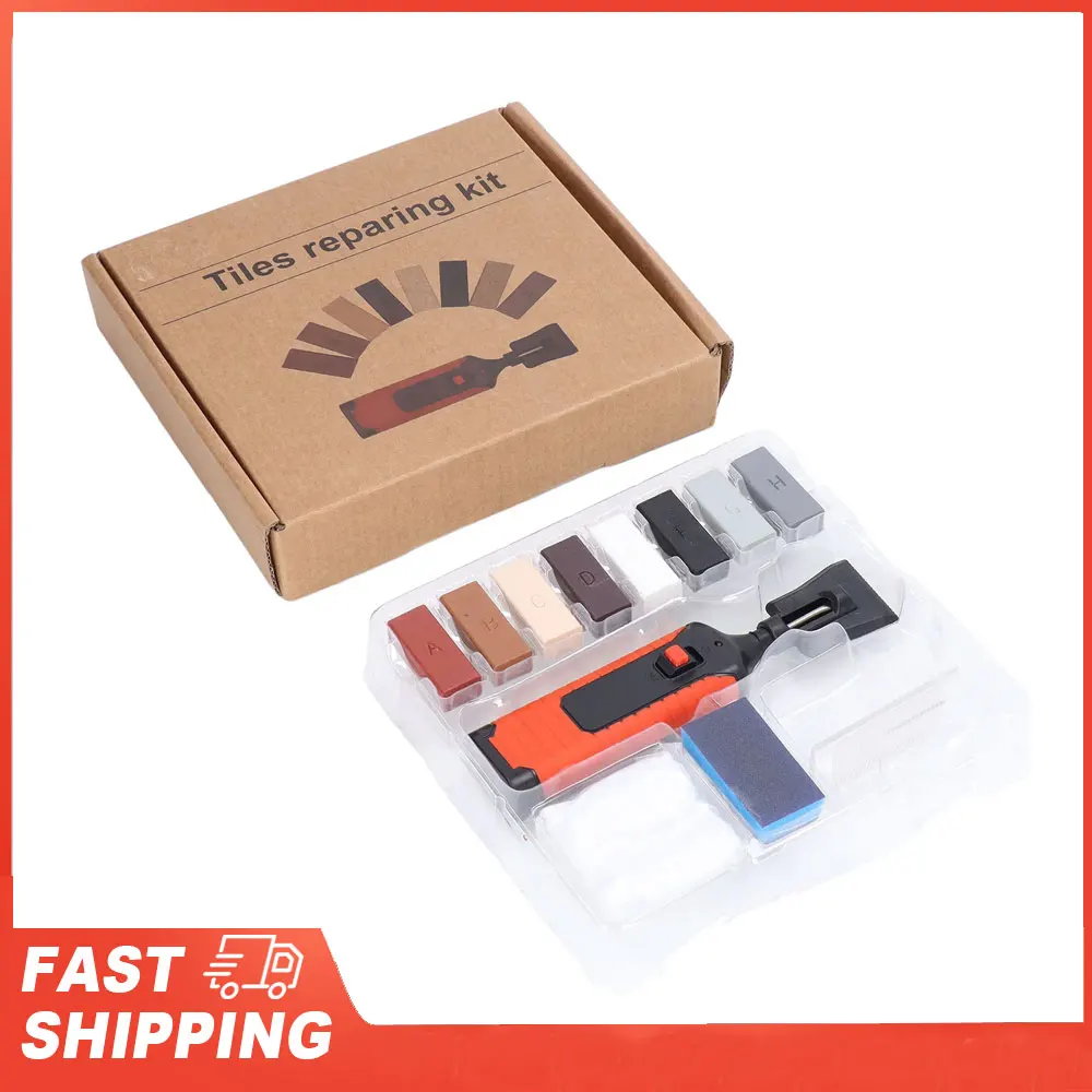 

Ceramic Tile Repairing Tool Set Scratch Repairing Crack Fill Tile Surface DIY Floor Repair Kit Fix Wax Scratches Mending Tool