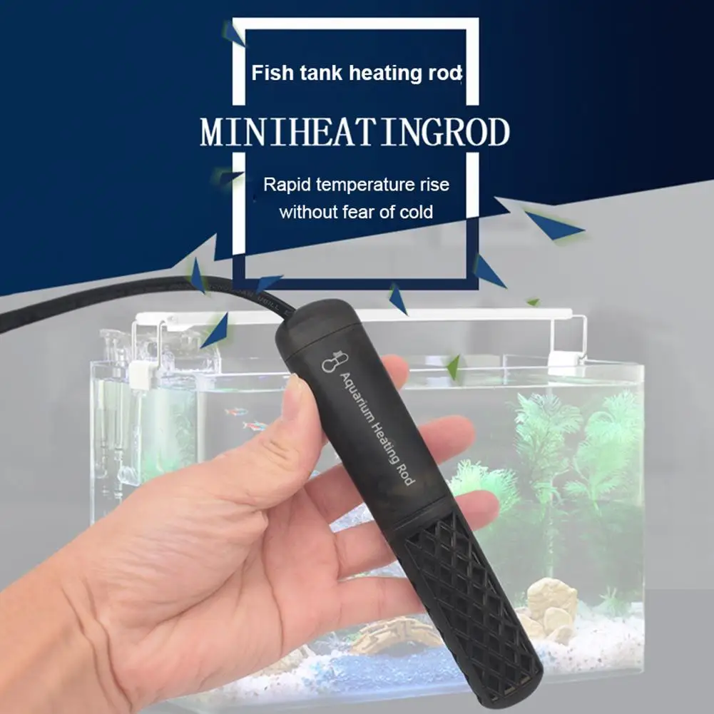 Aquarium Mini Heater Energy Saving Fish Tank Automatic Temperature Insulation Rod Heating Temperature Controller 30W 50W 75W