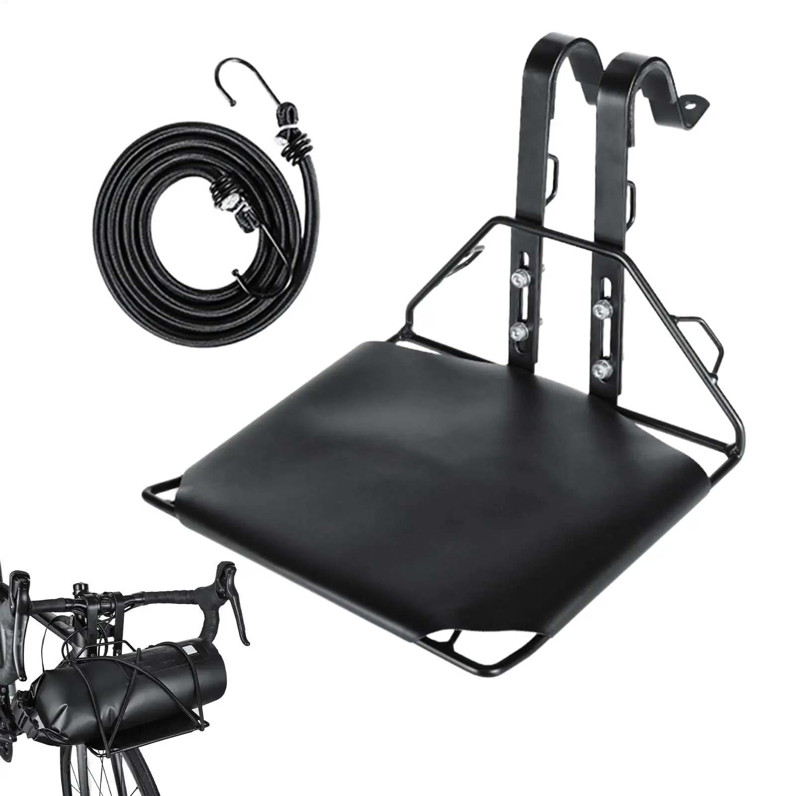 heavy-duty-bike-front-cargo-rack-metal-stable-pannier-carrier-durable-front-mount-luggage-cargo-shelf-for-travel-cycling
