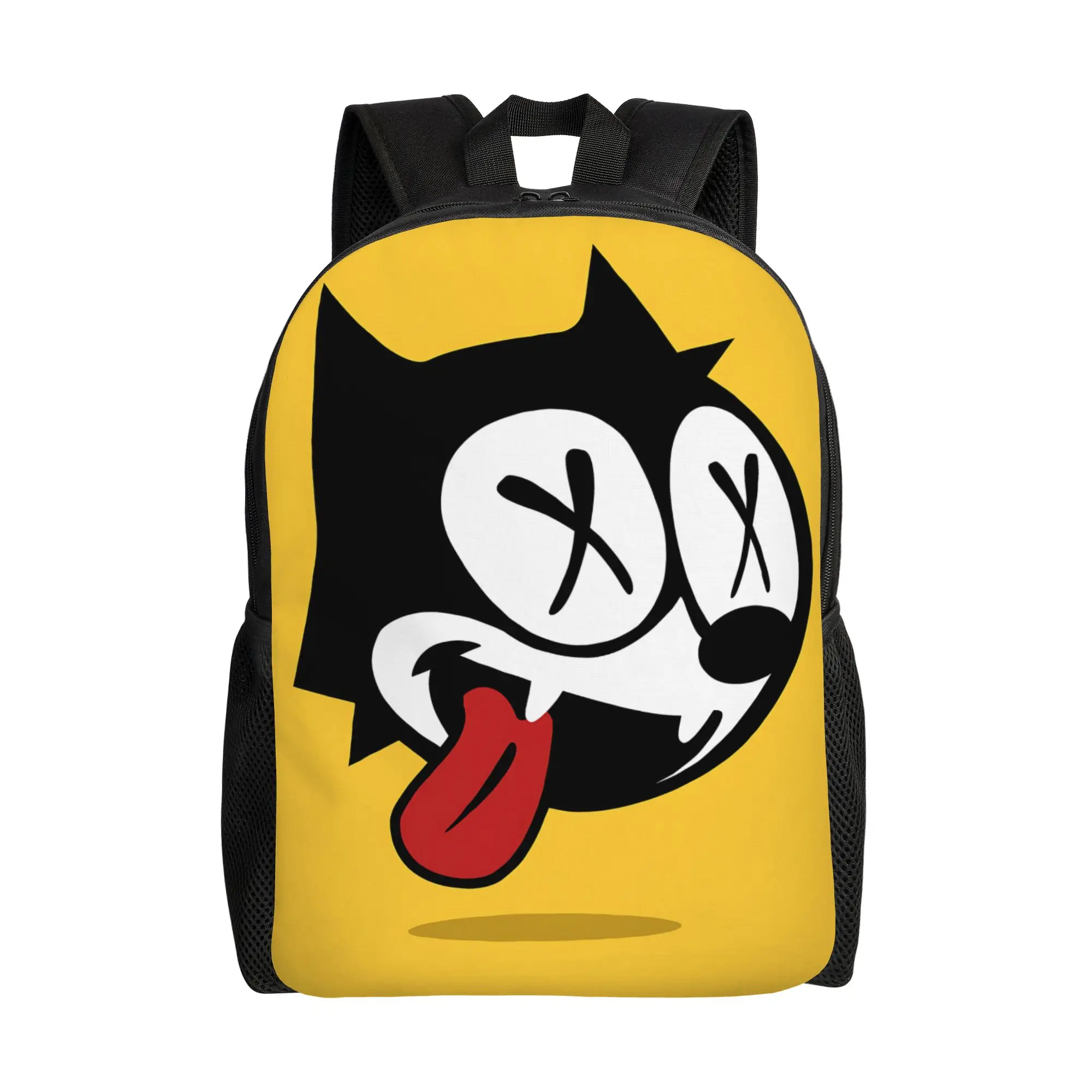 

Рюкзак F-Felix the Cat с мелодией, большой вместимости, 1 шт., для школы, на день рождения, к началу нового учебного года