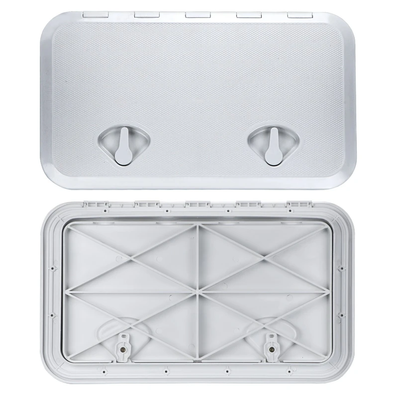 

Marine yacht inspection hole Square deck hatch cover White non-slip hand hole cover Inspection work covers Hatch covers