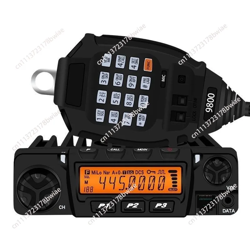 BF-9500 vehicle-mounted station 50W high-power wireless Mini8900 dual-segment dual-display radio