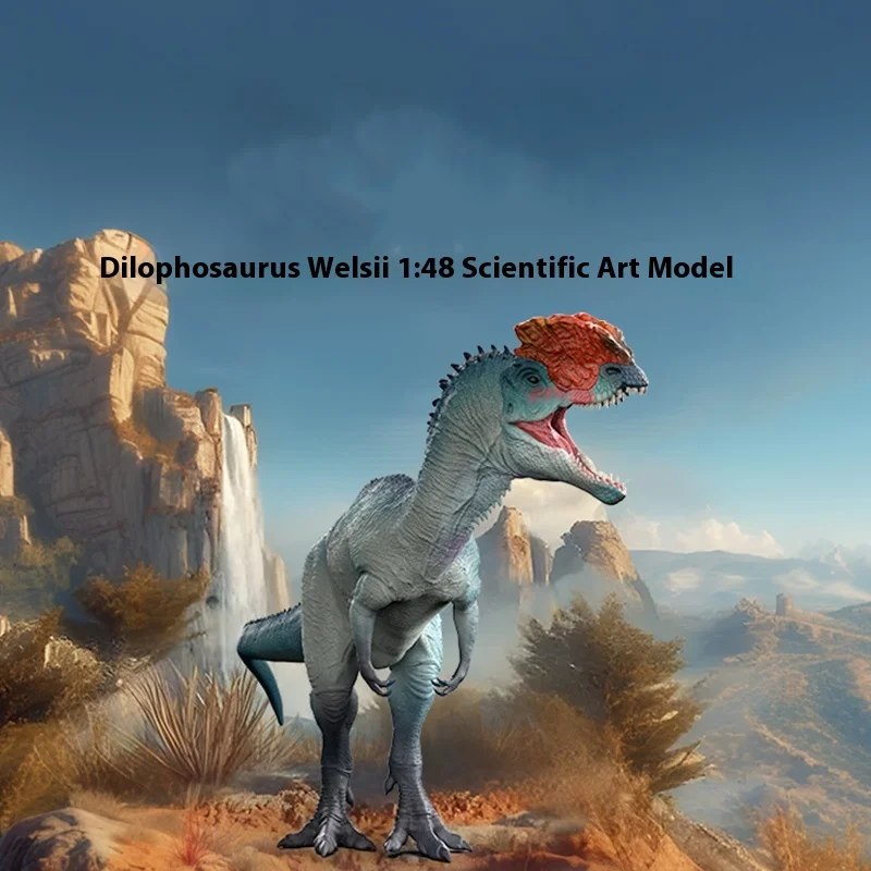 

Prehistoric Dinosaur Model Dilophosaurus Wales Action Figure Collectibles Desktop Ornaments Surprise Holiday Gifts For Friends