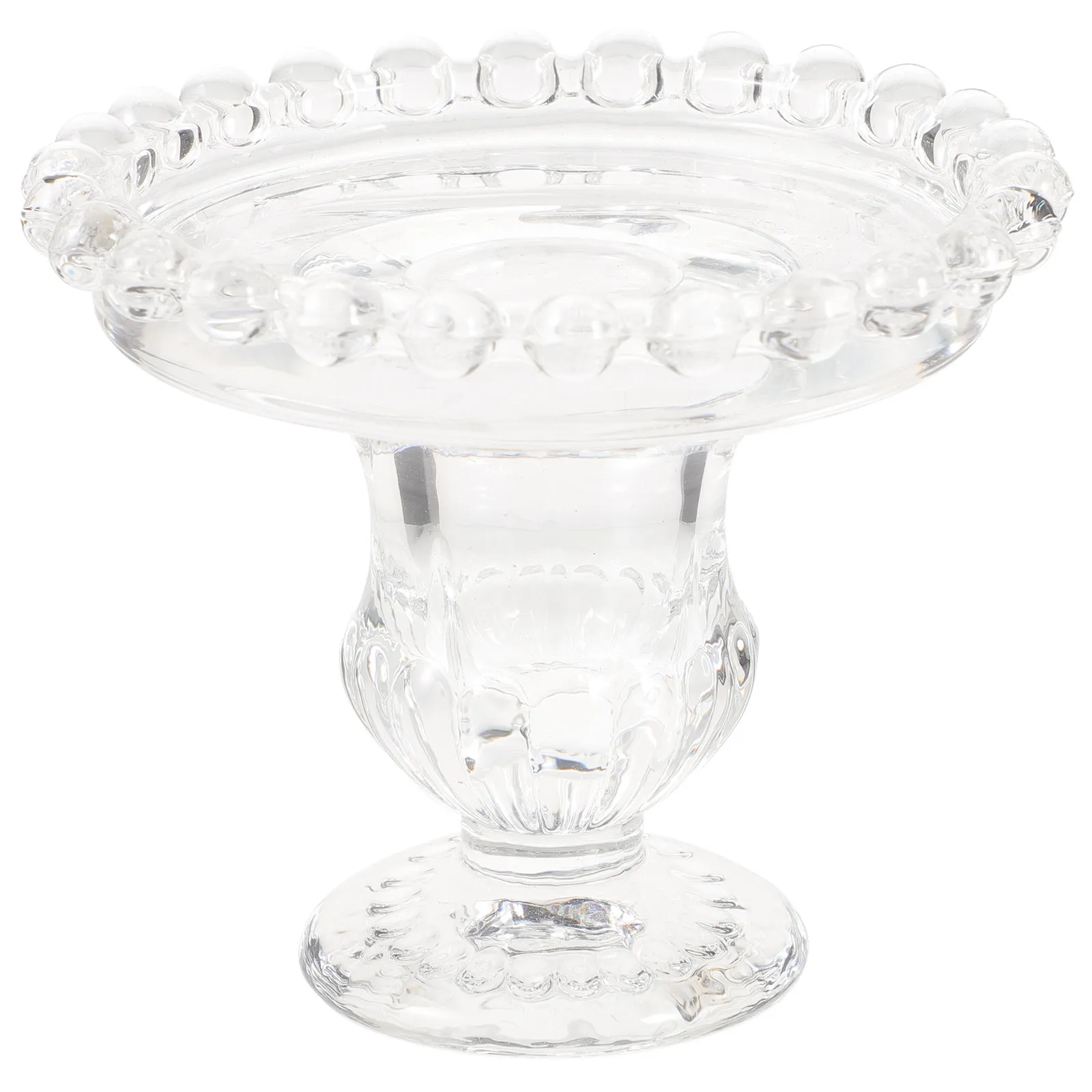 

Легкая стеклянная тарелка для торта с прозрачным куполом и удобной ручкой для переноски, для мероприятий в помещении и на улице, мини-подставка для торта