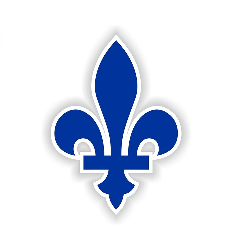 

Quebec Fleur De Lys Canada Vinyl Sticker Decal Bumper Autocollant Auto Laptop Car Stickers
