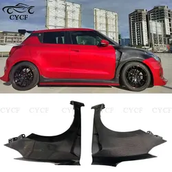 Suitable for upgraded Suzuki SWIFT Sport ZC33S 2018+ carbon fiber front fender left and right sides body kit exterior modificati