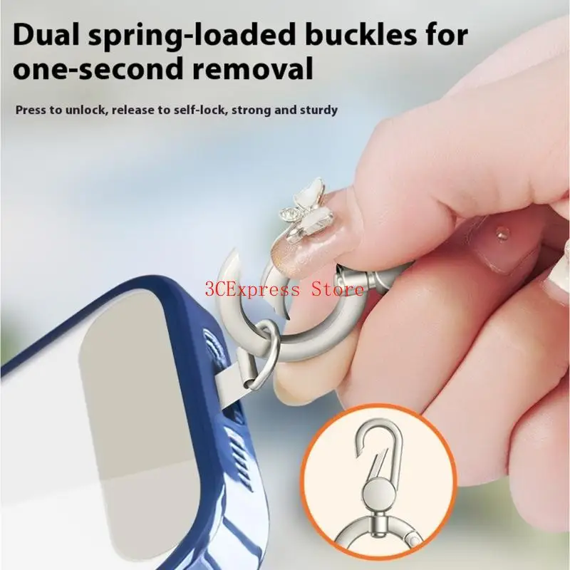 قابلة للفصل لا تدور حامل الهاتف سلس الأسطح الانتهاء من قبضة أصابع الهاتف المحمول لكاميرات الهواتف الذكية