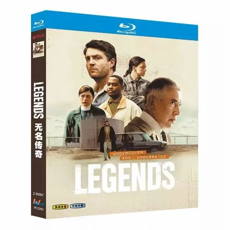 Hot Legends Seasons Blu-ray Disc BD 2-Disc Box Set