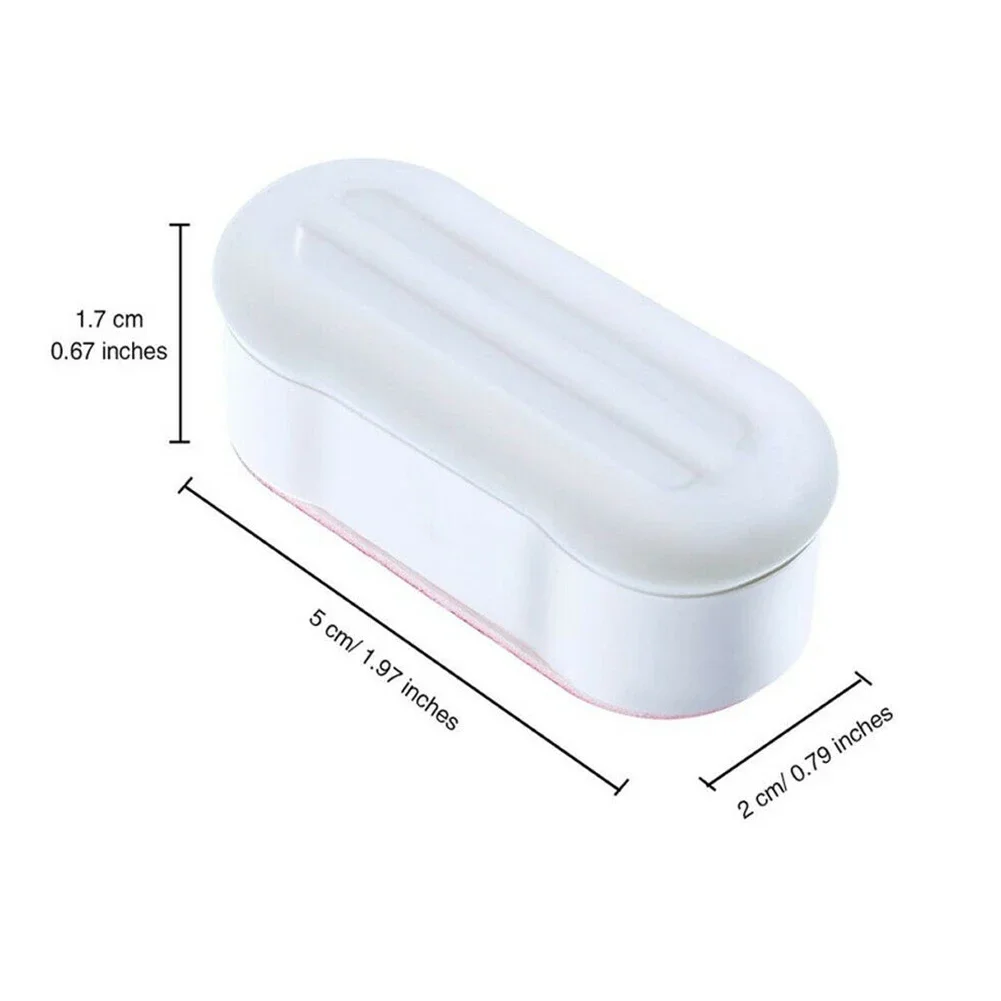 4pcs Bathroom Hardware Toilet Seat Buffer Replacement Bumpers With Strong Adhesion For Secure Toilet Seat Fixing