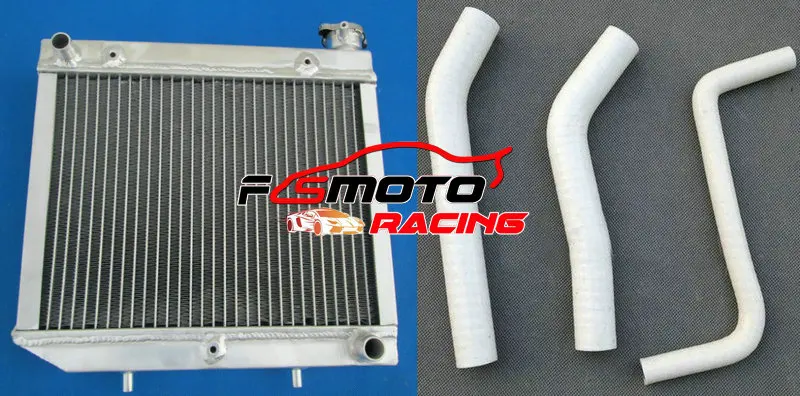 Aluminum radiator + Silicone hose FOR ATV Honda TRX450R TRX450 2004-2009 2005 2006 2007 2008