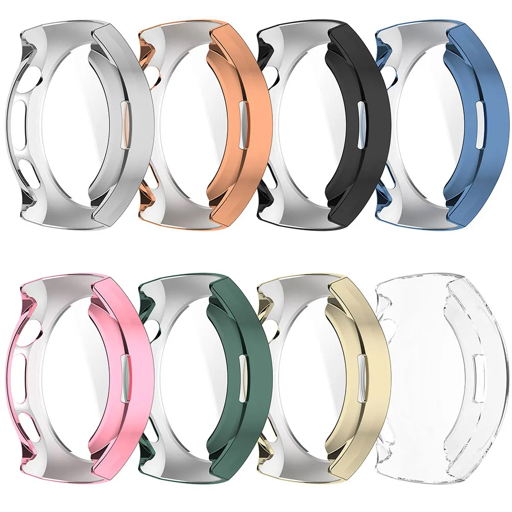 Case for Huawei Watch5 42mm Screen Protector Shell For Huawei Watch5 46mm Soft TPU Bumper All-around Protector Frame Accessories