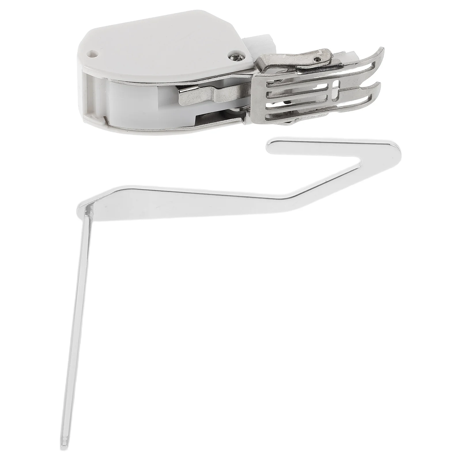 

Sewing Machine Presser With Guide Bar Adjustable Steel Walking Foot For Thick Fabric Heavy Duty Universal Hemming Tool