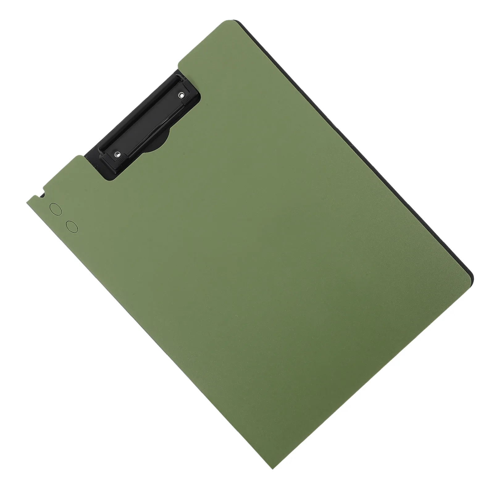 

Foldable A4 Landscape Metal Clipboard with Spacious Document Storage Compartment Portable Heavy Duty Writing Board for Nurses