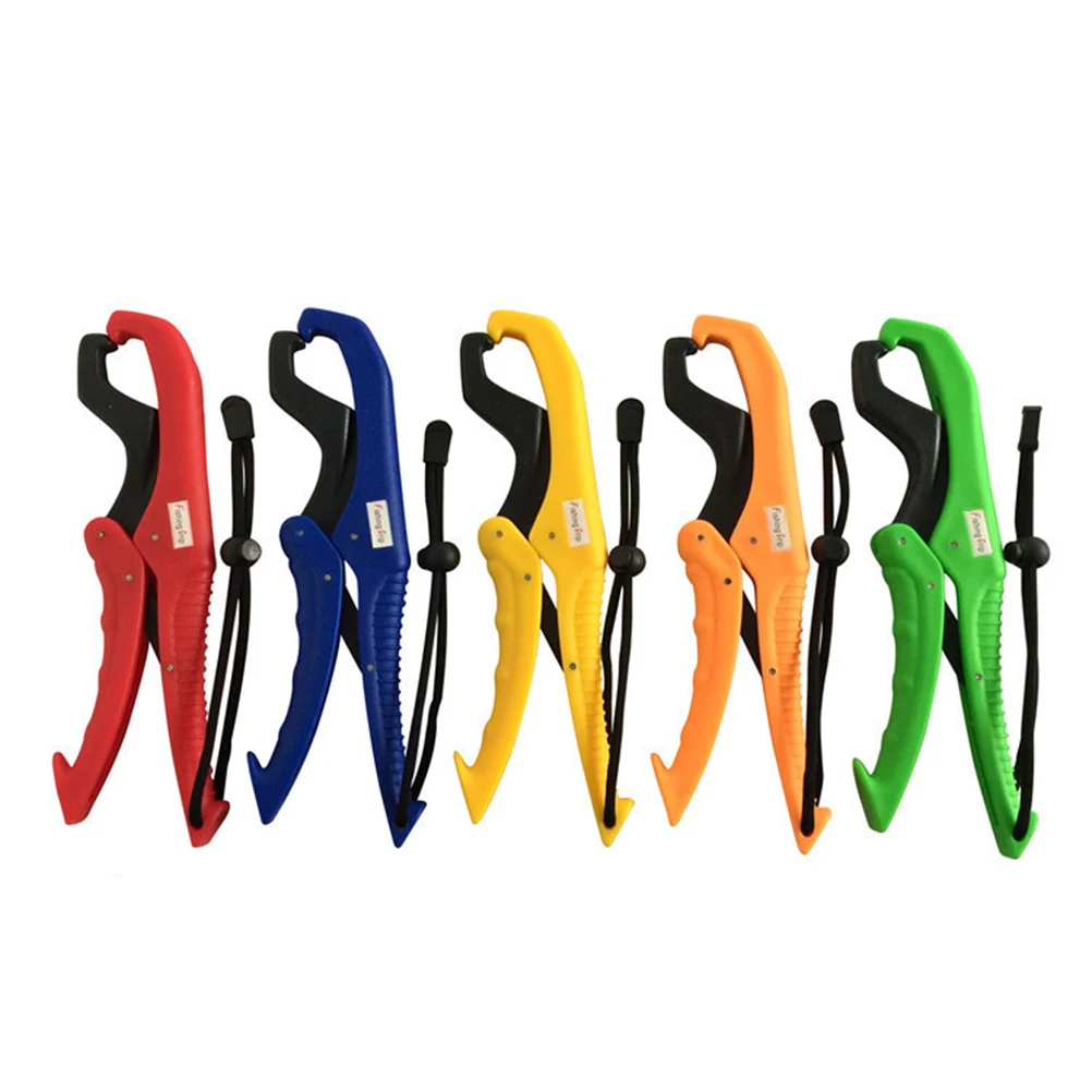 

9 Inch Plastic Fishing Pliers Fish Clamp Floating Fish Gripper Needle Nose Pliers Fishing Tool(Blue-Black Color)