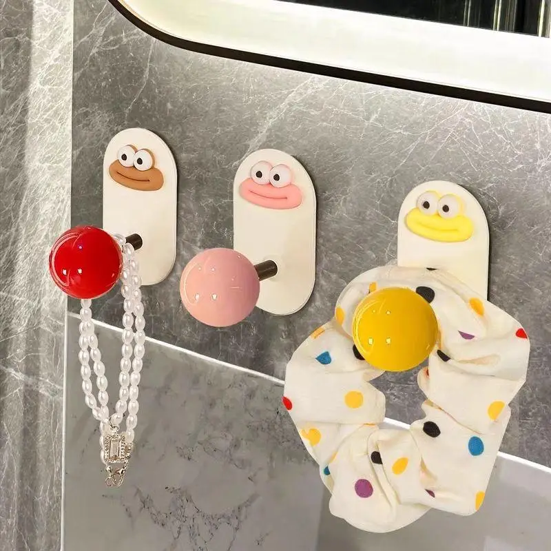 

1/3/4 шт., прочная самоклеящаяся вешалка для пальто, шляпы, крючок для декора детской комнаты, держатель для ванной комнаты, кухни, дома, стеллаж для хранения, крючок