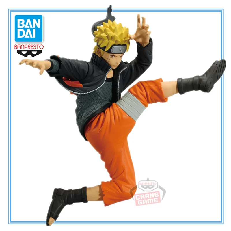 

In Stock Anime Figure Naruto Uzumaki VIBRATION STARS Shippuden 4.0PVC Toys Bandai BANPRESTO Action Figure Doll Collector Gift