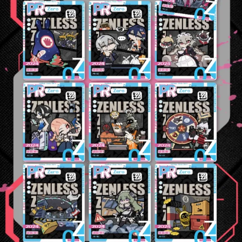 Zenless Zone Zero Card Ellen Joe Alexandrina Sebastiane Anime Game