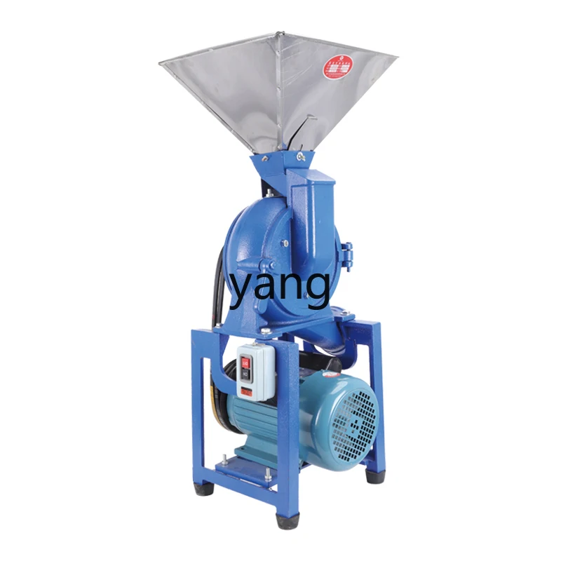 LTT  high-power Chinese herbal medicine hammer type pulverizer ultra-fine commercial fragrance large material feeding machine